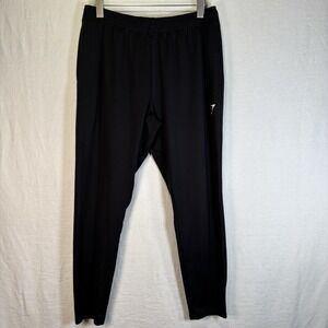 Gymshark Sweatpants Womens Large Elastic Waist Pockets Gym Tapered Joggers